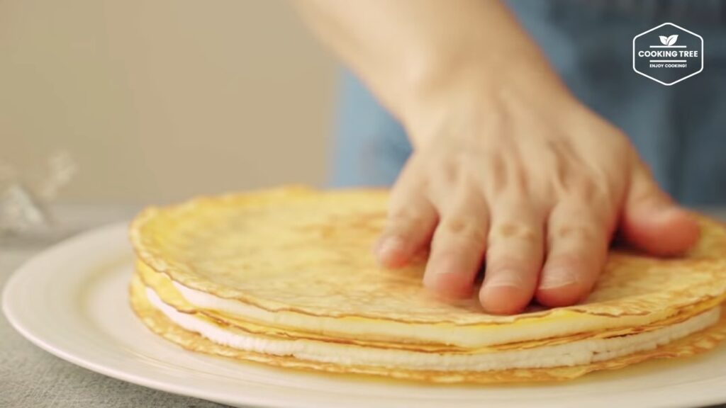 White Chocolate Crepe Cake Recipe