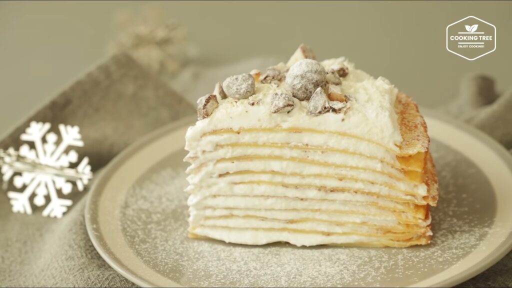 White Chocolate Crepe Cake Recipe