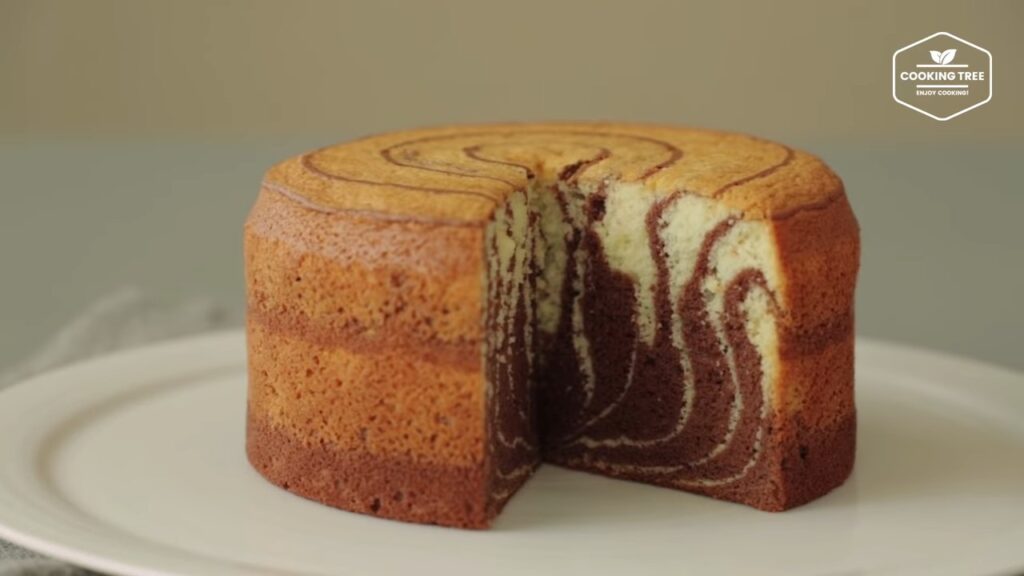 Zebra Sponge Cake Recipe