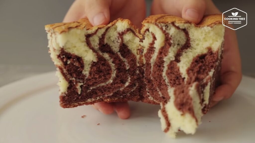 Zebra Sponge Cake Recipe