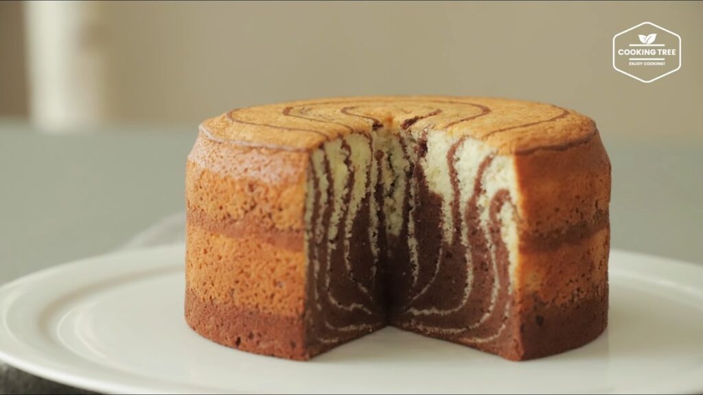 Zebra Sponge Cake Recipe