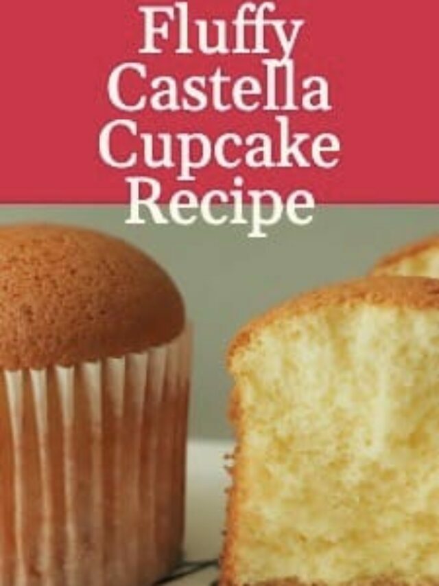 Fluffy Castella Cupcake Recipe