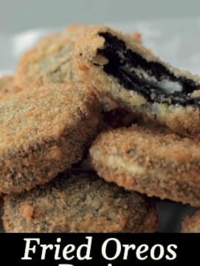 Fried Oreos Recipe Cooking Tree