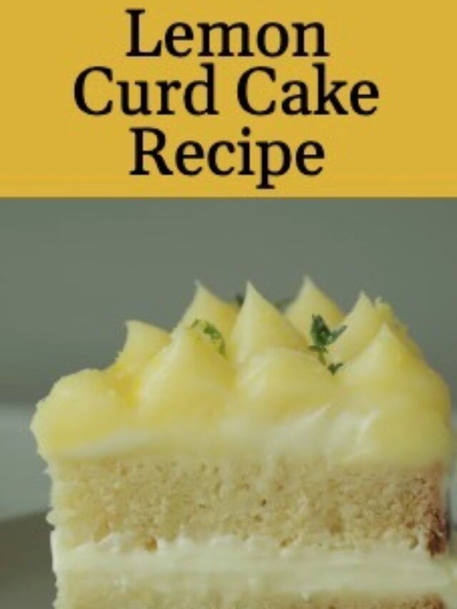 Lemon Curd Cake Recipe - Cooking Tree