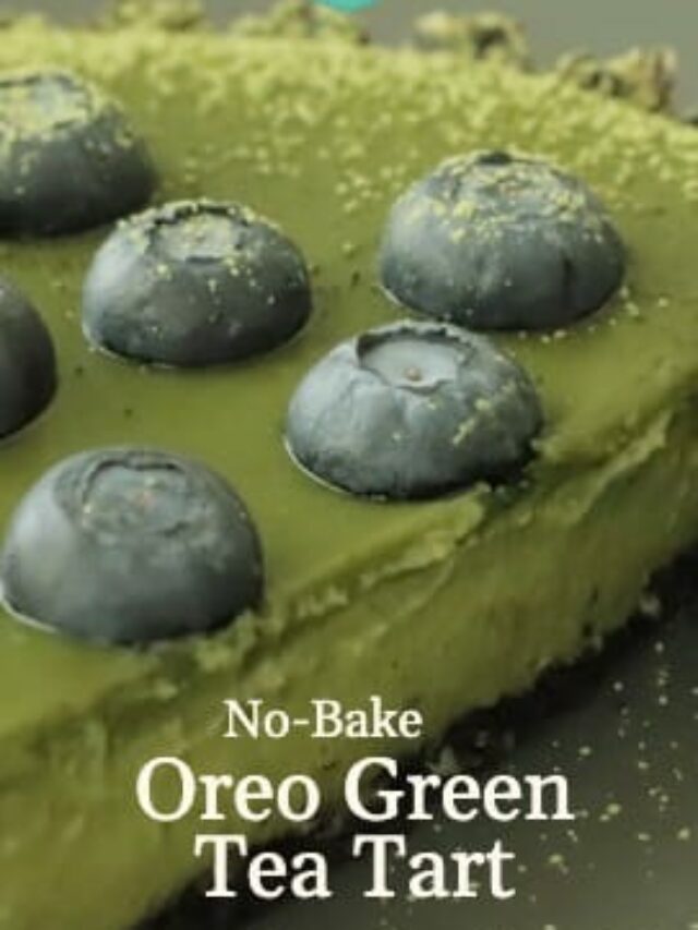 Oreo Green Tea (Matcha) Tart Recipe Cooking Tree
