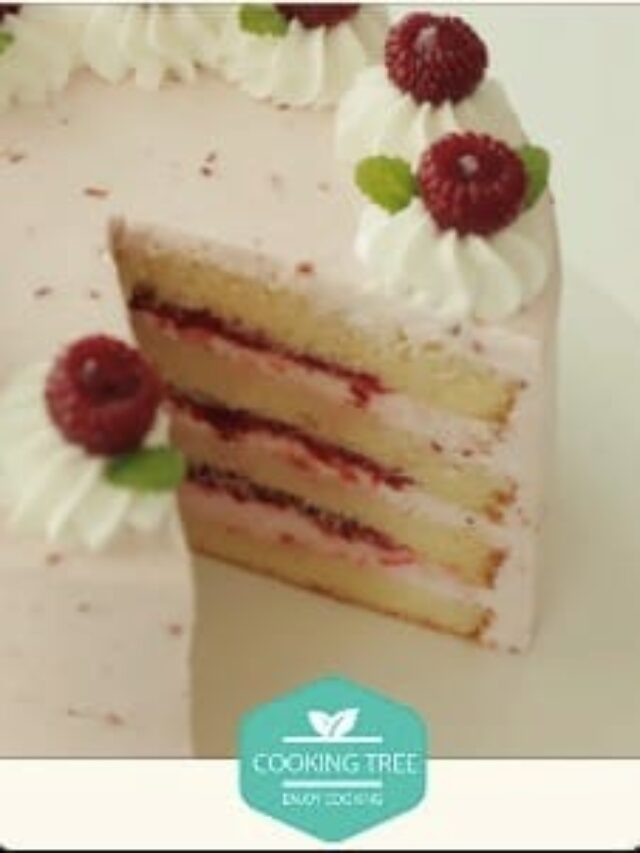 Raspberry cake Recipe | Cooking Tree