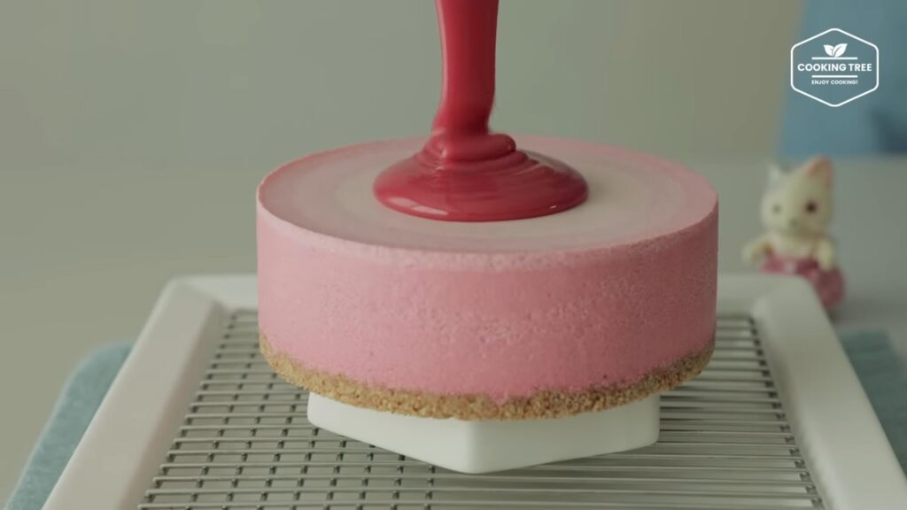 No Bake Ombre Strawberry Cheesecake Recipe Cooking tree
