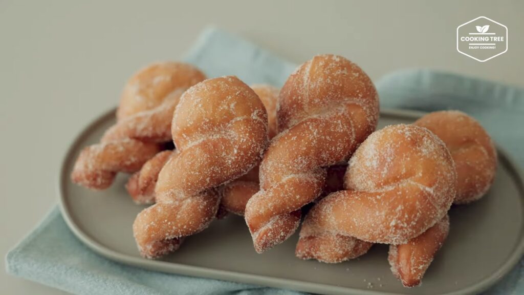 Chewy Twisted Donuts Kkwabaegi Recipe