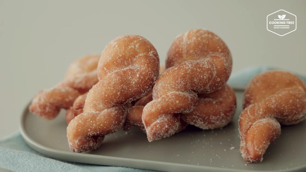 Chewy Twisted Donuts Kkwabaegi Recipe