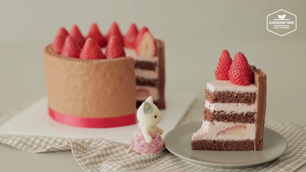 Delicious Cake Sheet Strawberry Chocolate Cake Recipe