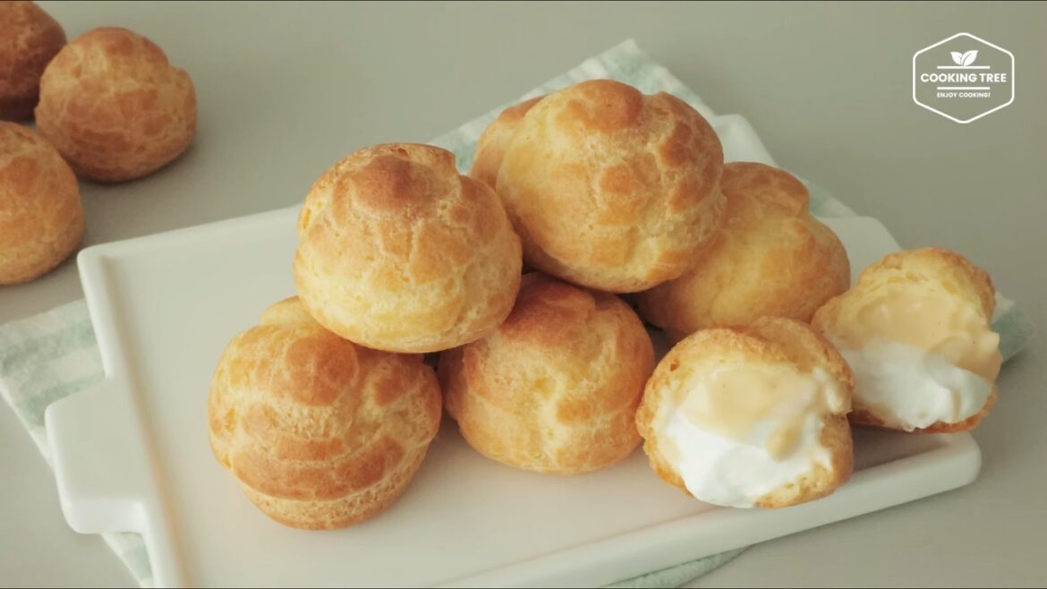 Delicious Double Cream puffsChoux Recipe Delicious Double Cream puffsChoux Recipe