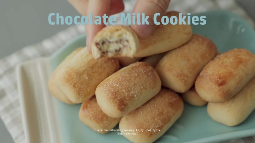 Kinder Chocolate Milk Cookies Recipe