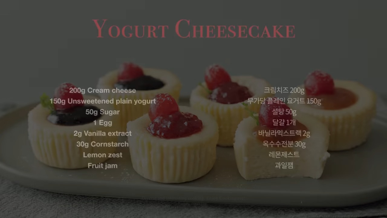 Yogurt Cheesecake Recipe