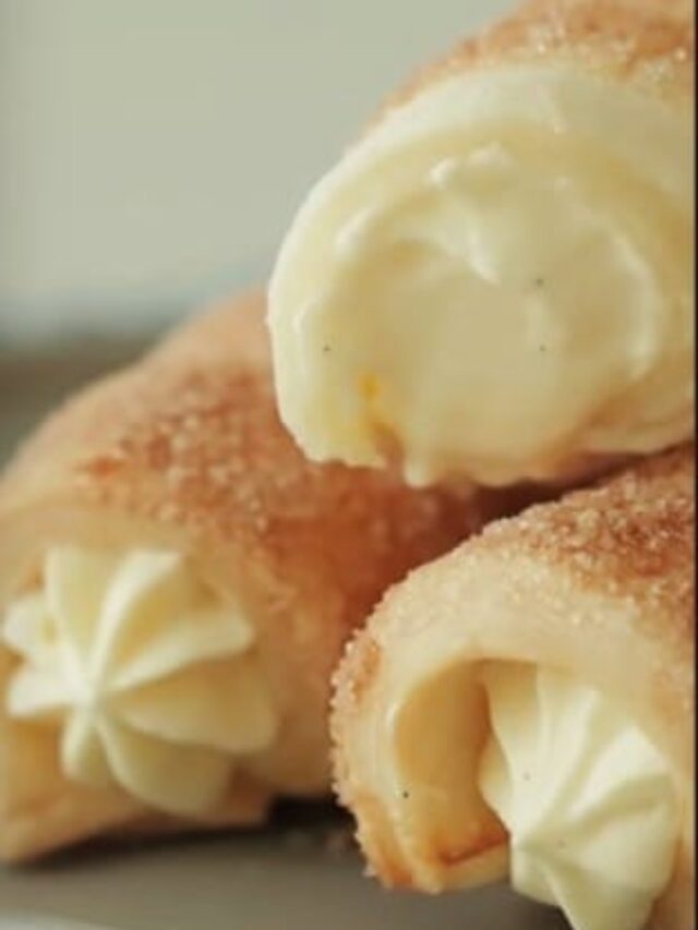 Pie (Cream Horns) Recipe Cooking Tree