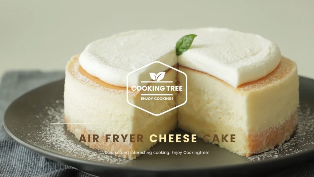 Air Fryer Souffle Cheesecake No oven Cooking tree