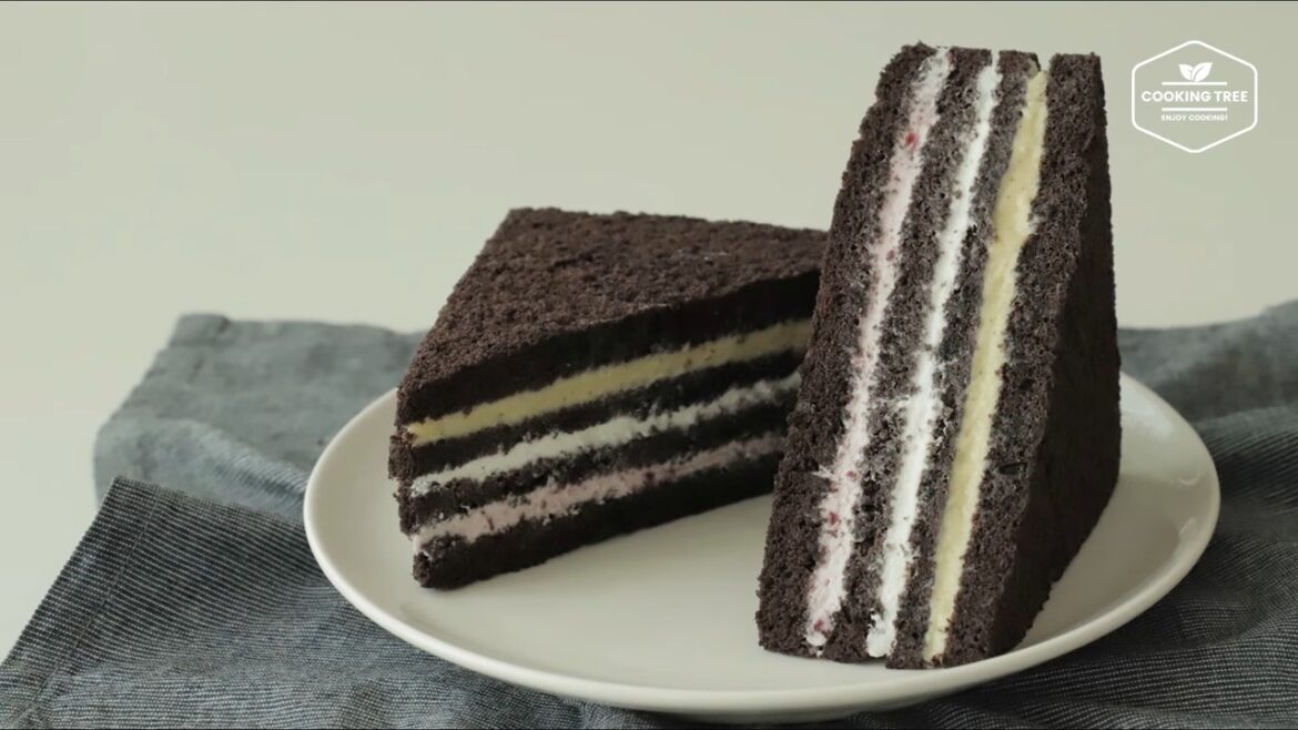 Black Chocolate Sandwich Cake Recipe Cooking tree Black Chocolate Sandwich Cake Recipe Cooking tree