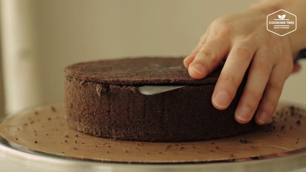 Black Chocolate Sandwich Cake Recipe Cooking tree
