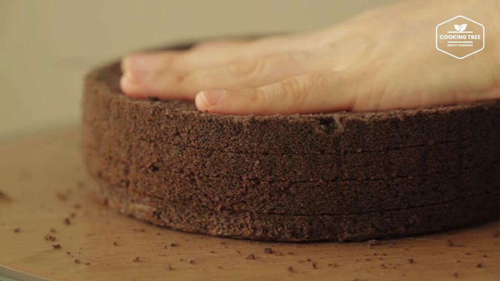 Black Chocolate Sandwich Cake Recipe Cooking tree