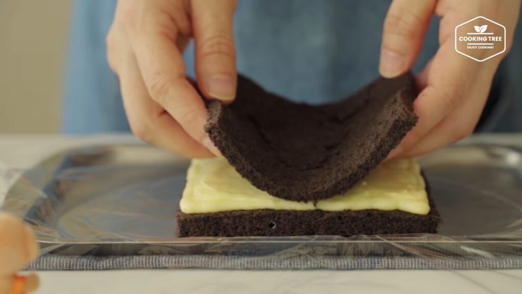 Black Chocolate Sandwich Cake Recipe Cooking tree
