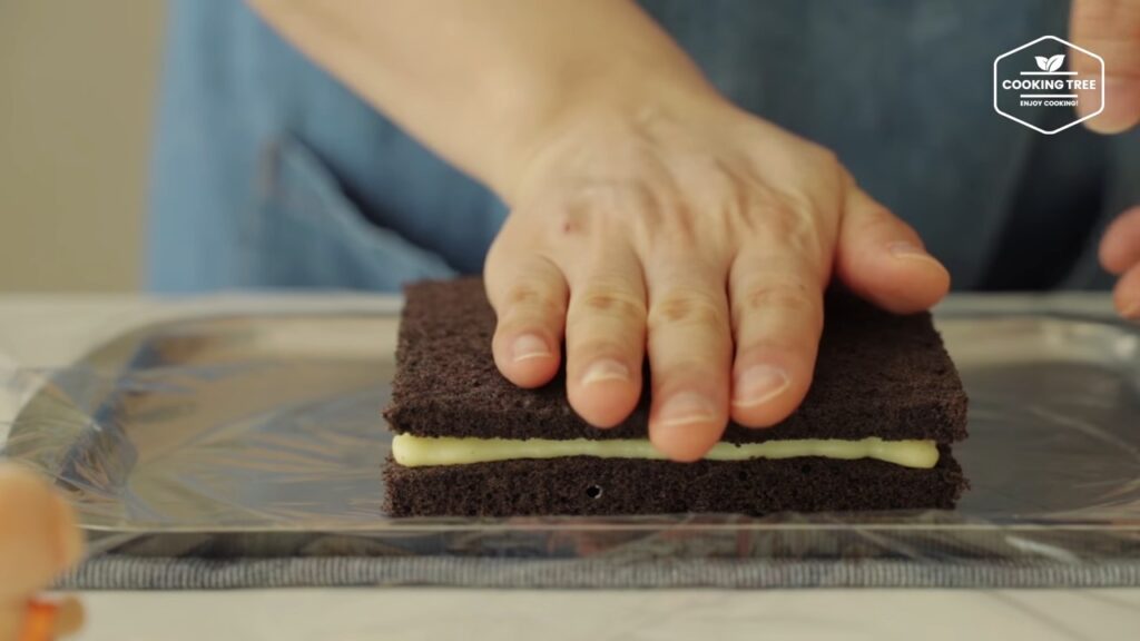 Black Chocolate Sandwich Cake Recipe Cooking tree