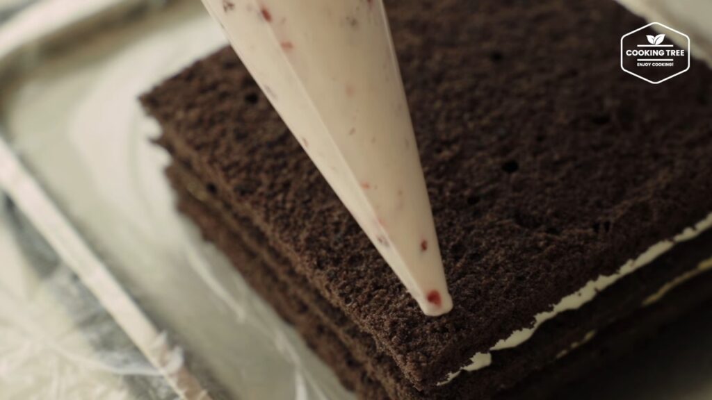 Black Chocolate Sandwich Cake Recipe Cooking tree