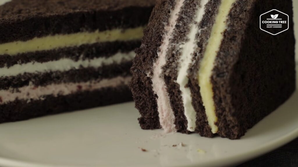 Black Chocolate Sandwich Cake Recipe Cooking tree