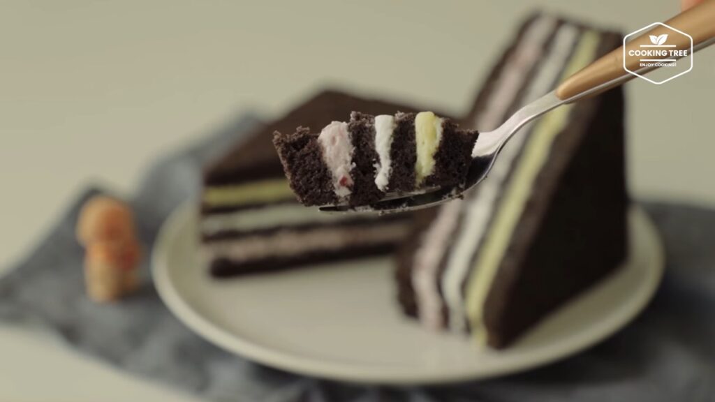 Black Chocolate Sandwich Cake Recipe Cooking tree