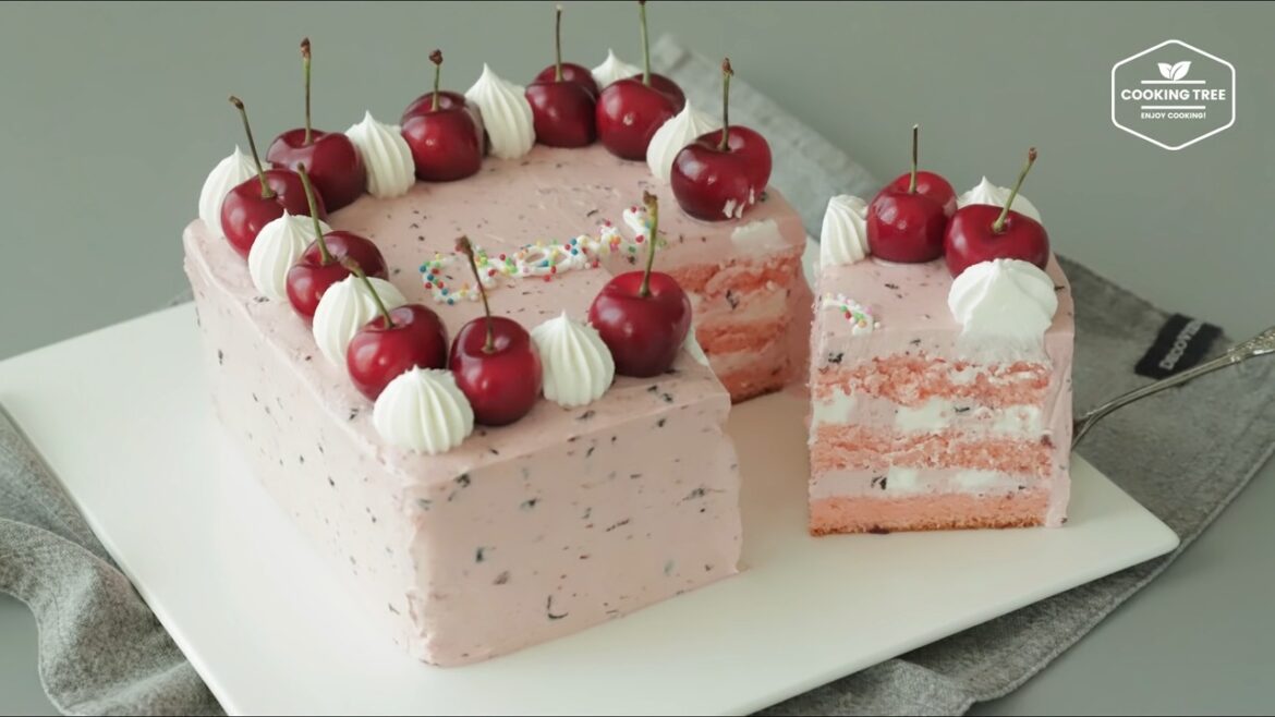 Cherry Butter Cream Cake Recipe Cooking tree