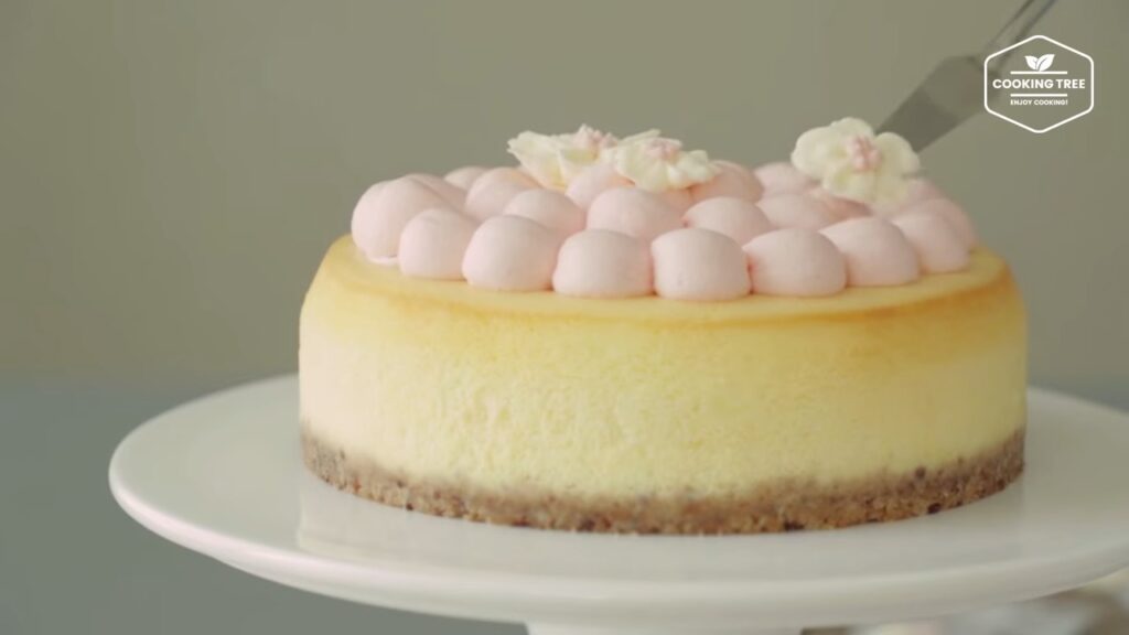 Cherry blossom Souffle Cheesecake Recipe Cooking tree