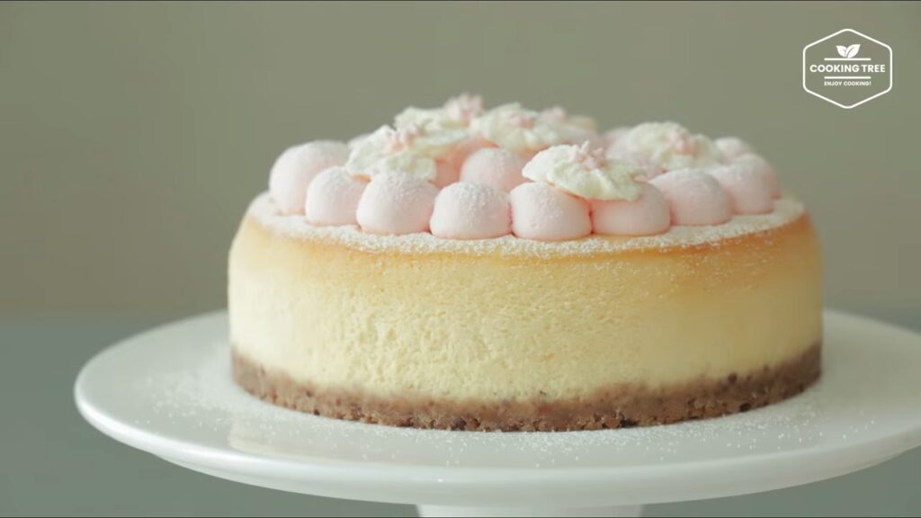 Cherry blossom Souffle Cheesecake Recipe Cooking tree