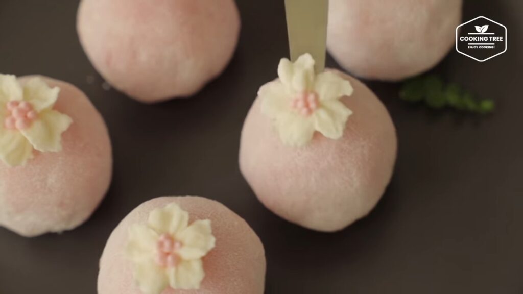 Cherry blossom Strawberry Rice cake Recipe Cooking tree