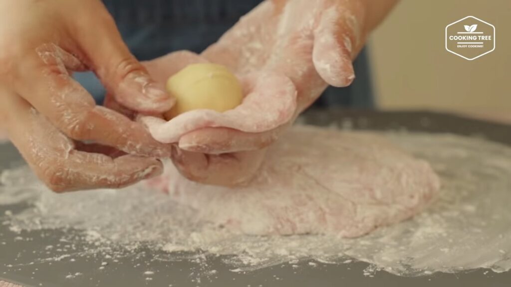 Cherry blossom Strawberry Rice cake Recipe Cooking tree