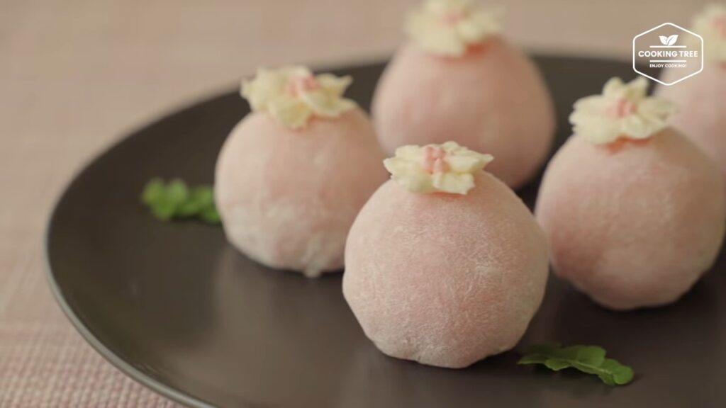 Cherry blossom Strawberry Rice cake Recipe Cooking tree