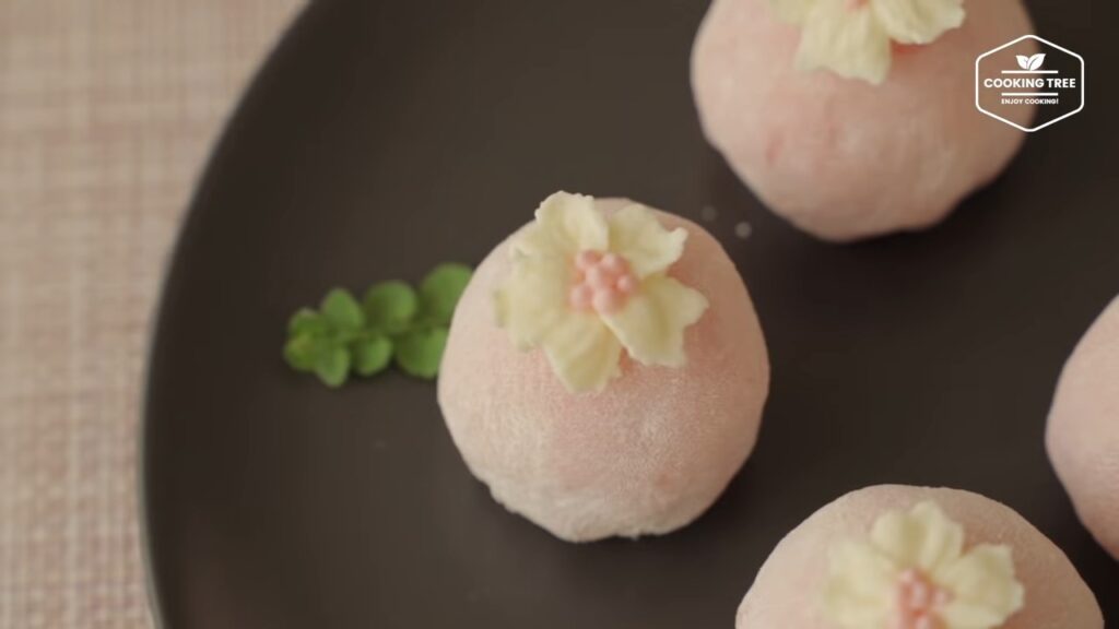 Cherry blossom Strawberry Rice cake Recipe Cooking tree