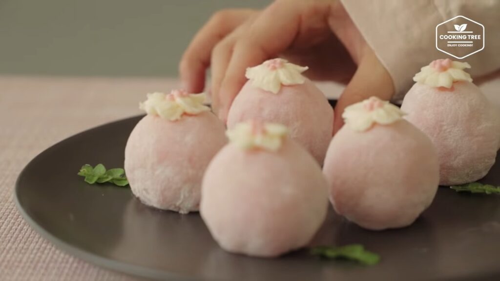 Cherry blossom Strawberry Rice cake Recipe Cooking tree