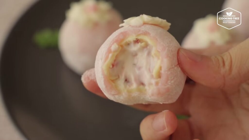 Cherry blossom Strawberry Rice cake Recipe Cooking tree