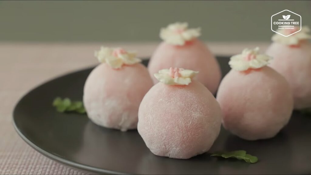 Cherry blossom Strawberry Rice cake Recipe Cooking tree