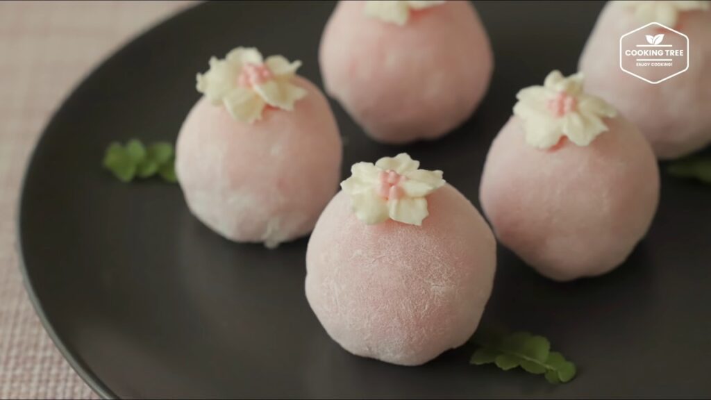 Cherry blossom Strawberry Rice cake Recipe Cooking tree