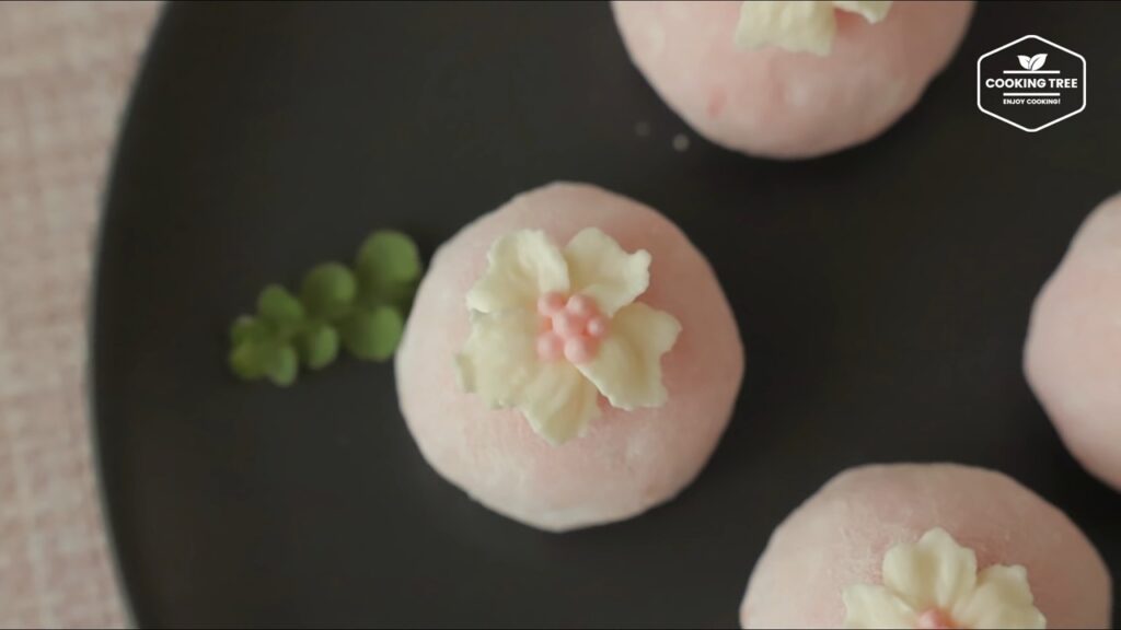 Cherry blossom Strawberry Rice cake Recipe Cooking tree