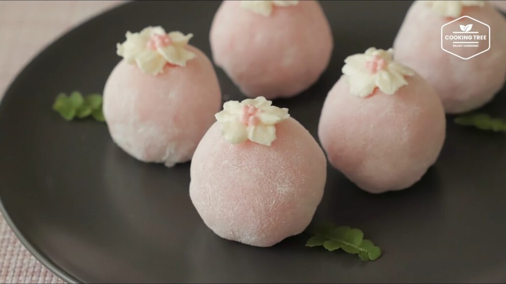 Cherry blossom Strawberry Rice cake Recipe Cooking tree