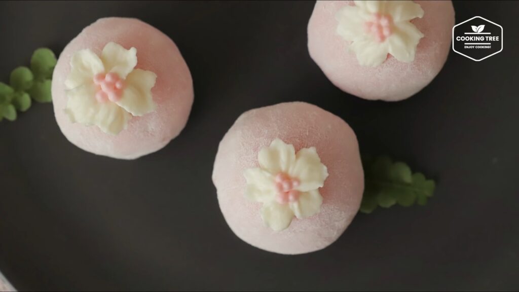 Cherry blossom Strawberry Rice cake Recipe Cooking tree