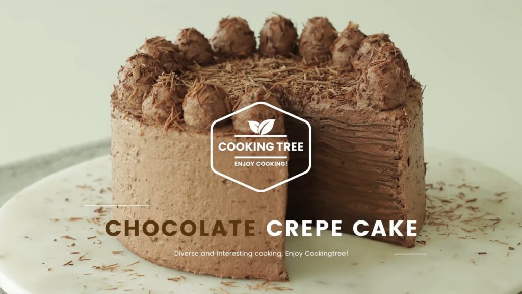 Chocolate Crepe Cake Recipe Cooking tree