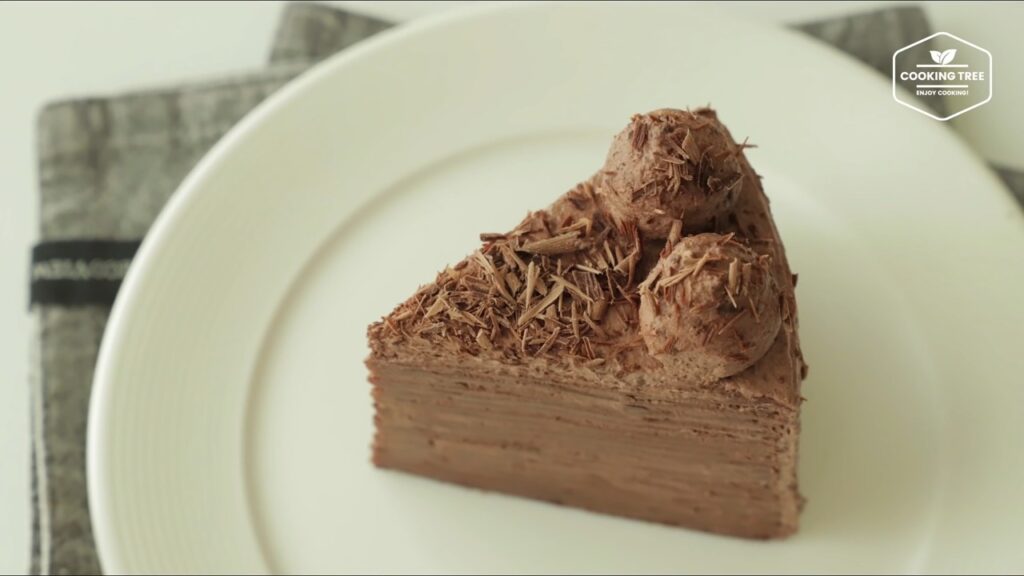 Chocolate Crepe Cake Recipe Cooking tree
