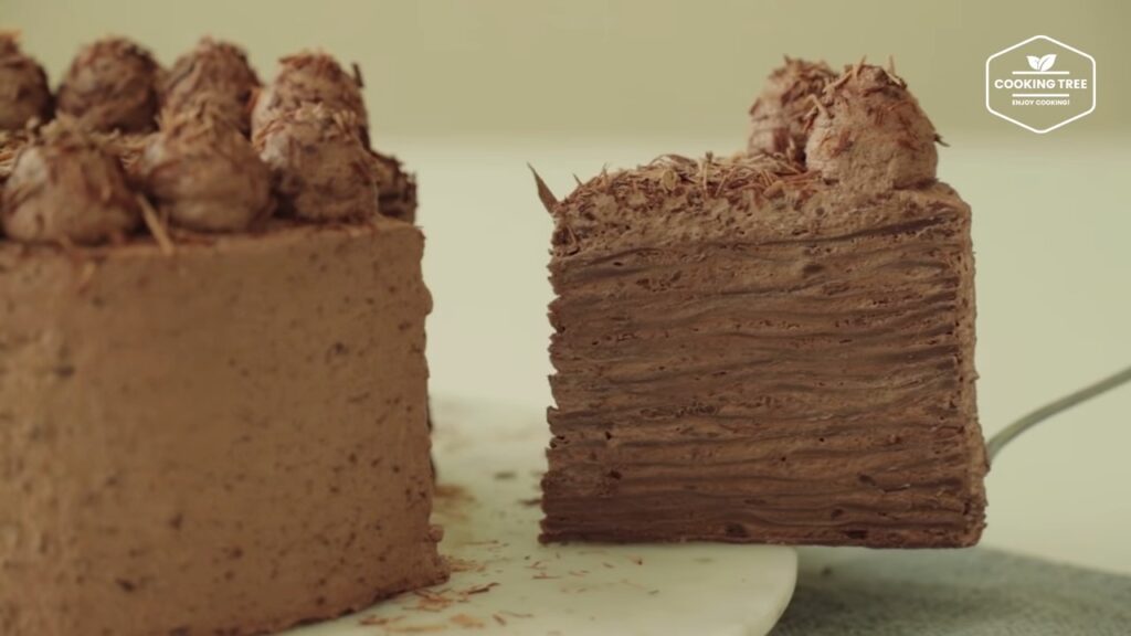 Chocolate Crepe Cake Recipe Cooking tree