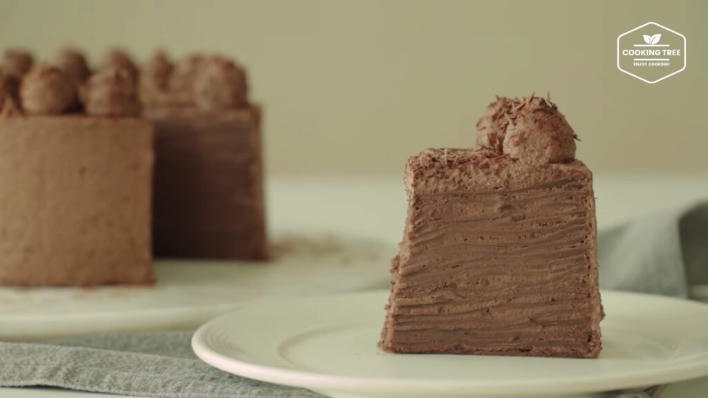 Chocolate Crepe Cake Recipe Cooking tree