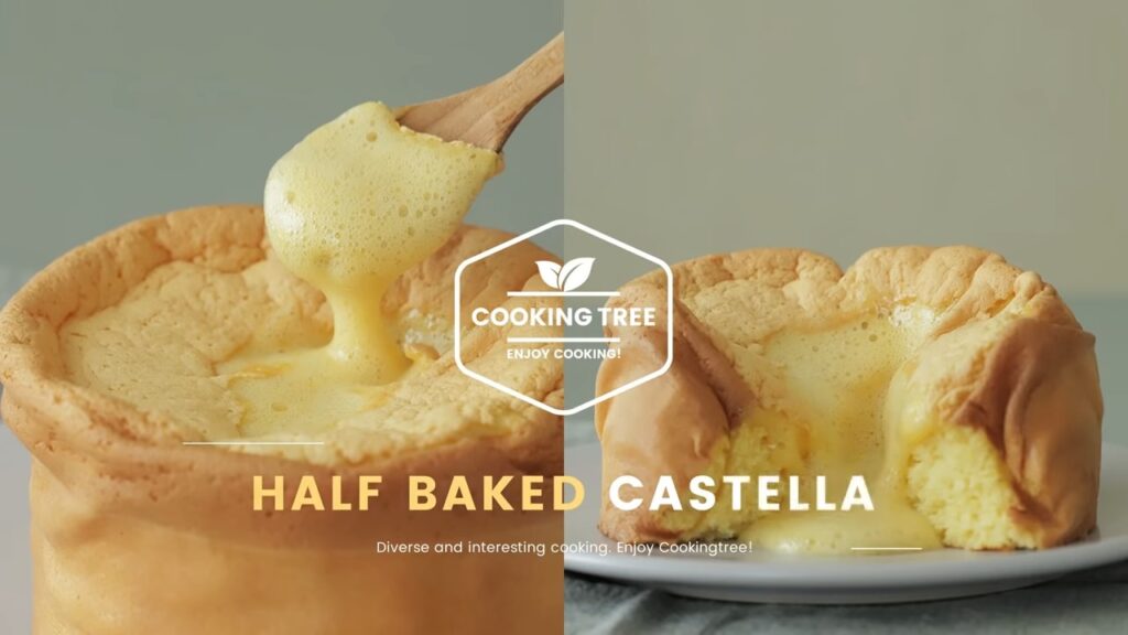 Half Baked Honey Castella Recipe Cooking tree