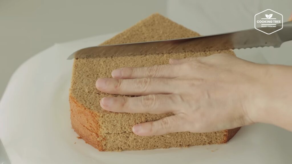 House shaped Tiramisu Cake Recipe