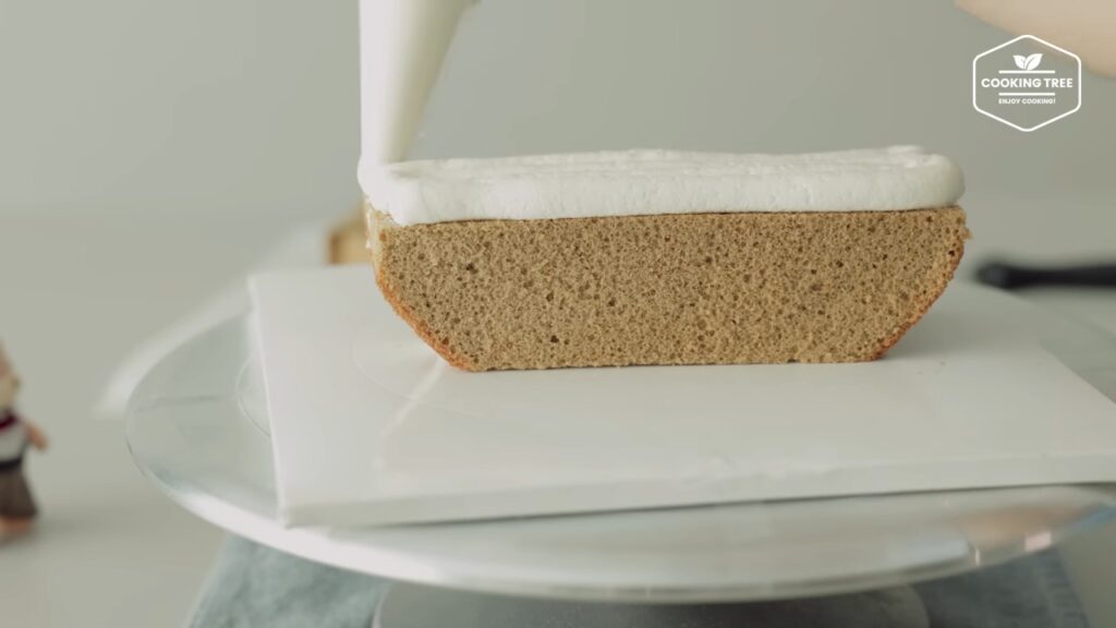 House shaped Tiramisu Cake Recipe