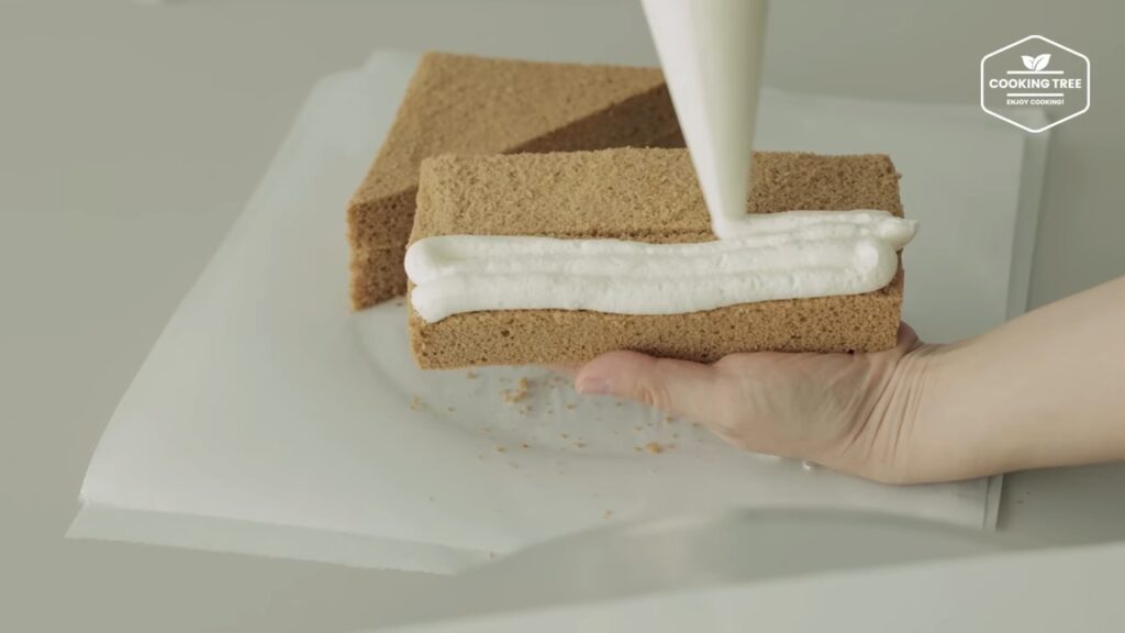 House shaped Tiramisu Cake Recipe