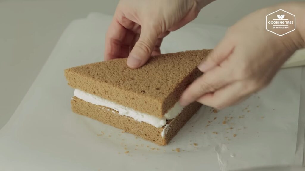 House shaped Tiramisu Cake Recipe